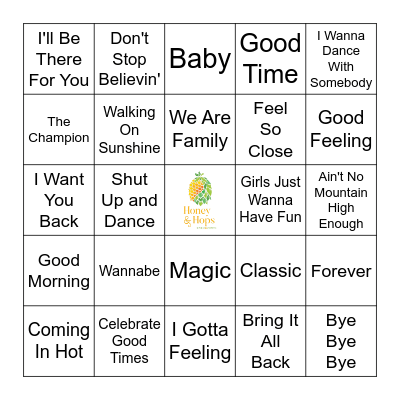 Back To'o' School Bingo Card