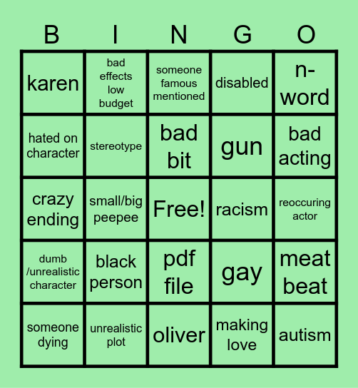 tomorrows teachings Bingo Card