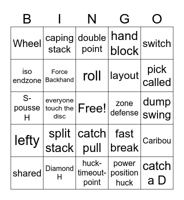 Exo 2024 Bingo Card