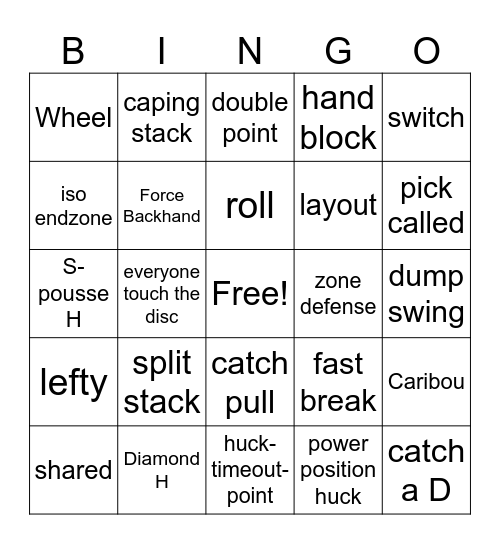 Exo 2024 Bingo Card