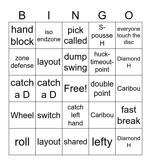 Exo 2024 Bingo Card