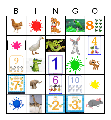 CALVIN BINGO! Bingo Card