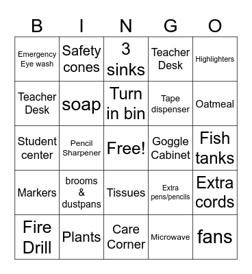 Day 1 Bingo! Bingo Card