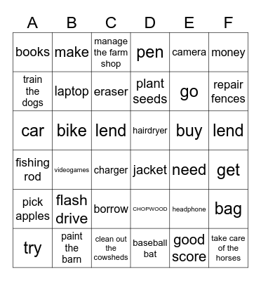 BATTLE SHIP Bingo Card