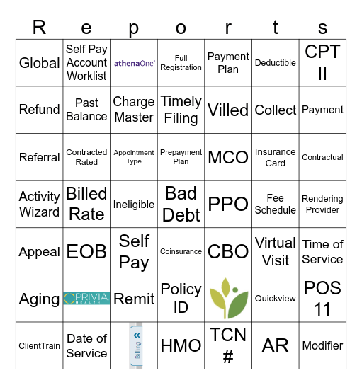 PI Summit Bingo Card