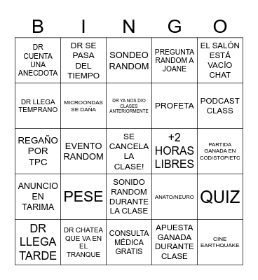 BINGO 11ZZZ Bingo Card