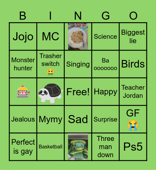 Hero's thing😭 Bingo Card