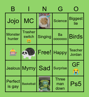 Hero's thing😭 Bingo Card