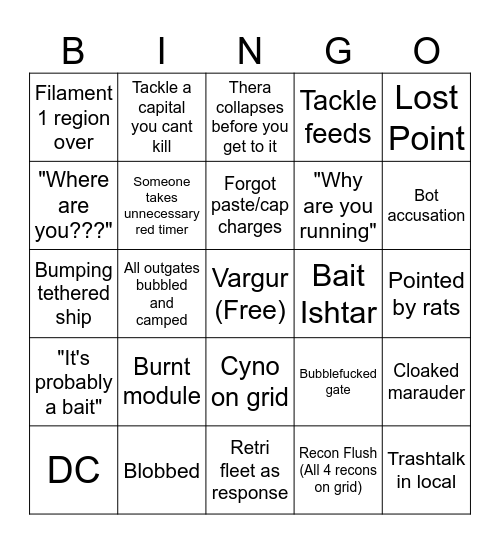 Roam Bingo Card