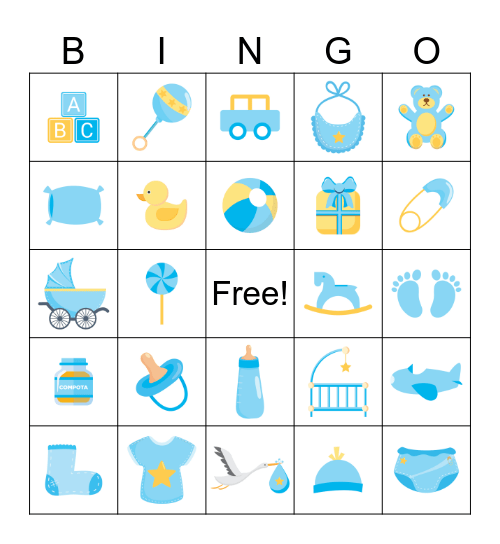 Alfonso Bingo Card