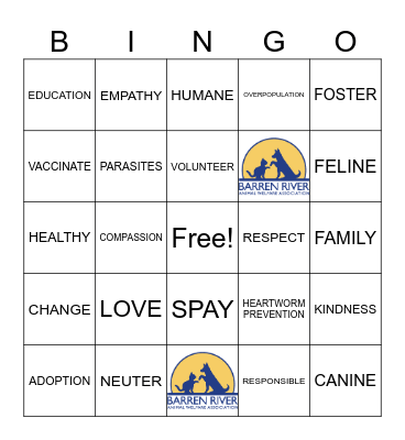 BRAWA BINGO Card