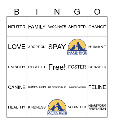 BRAWA Bingo Card