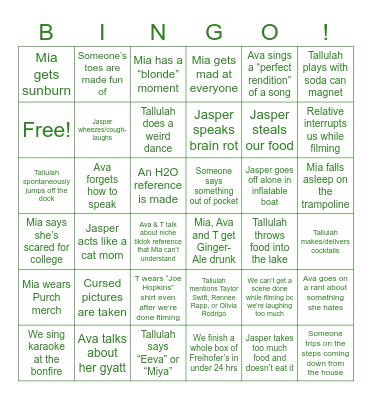 LG Bingo 2024 🛶 Bingo Card
