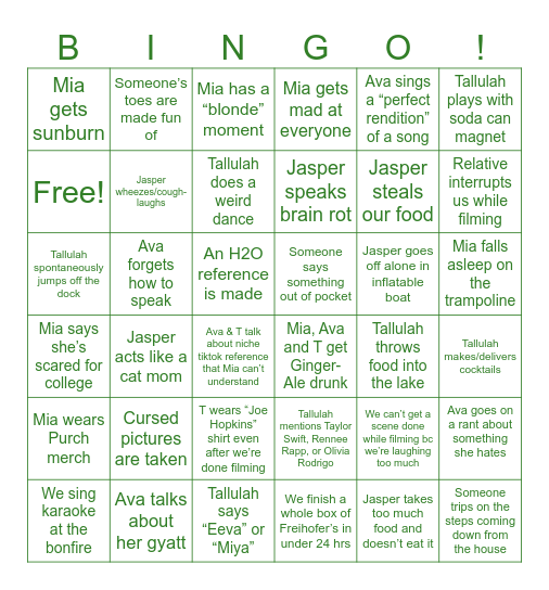 LG Bingo 2024 🛶 Bingo Card