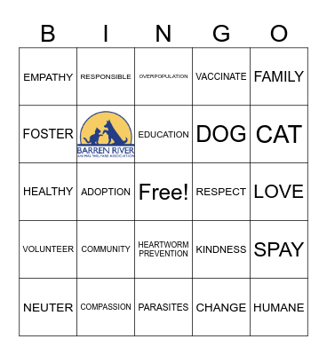 BRAWA BINGO Card