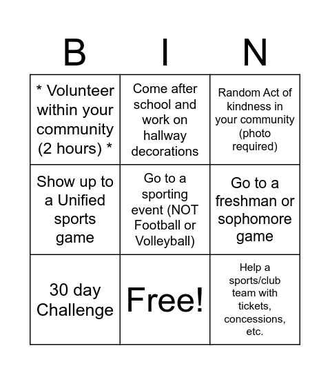 Elevate your leadership 24-25' Bingo Card