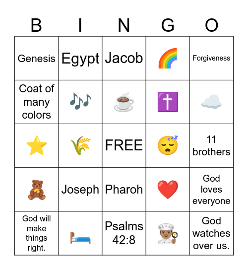 IN YOUR DREAMS Bingo Card