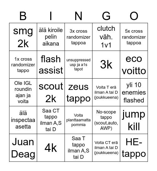 santtu.cs Bingo Card