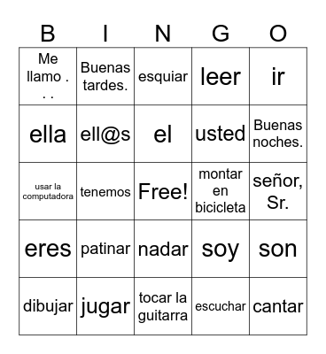 2024 aug16 Bingo Card