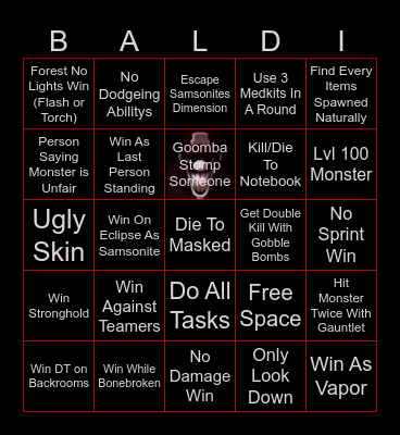 Chasing Pillars 2 Bingo Card