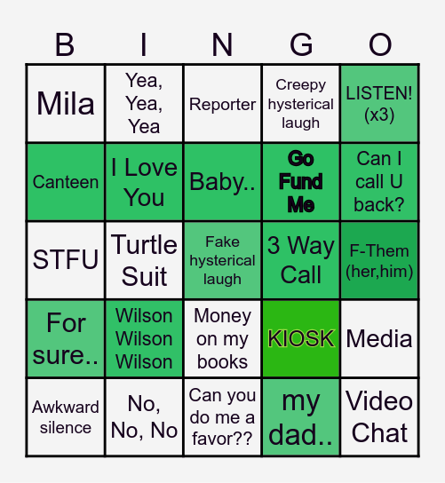 K I O S K   B I N G O Bingo Card