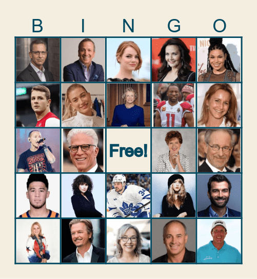 August Culture Club - Game 4 Bingo Card