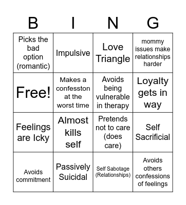 Kabbage Meredith Bingo Card