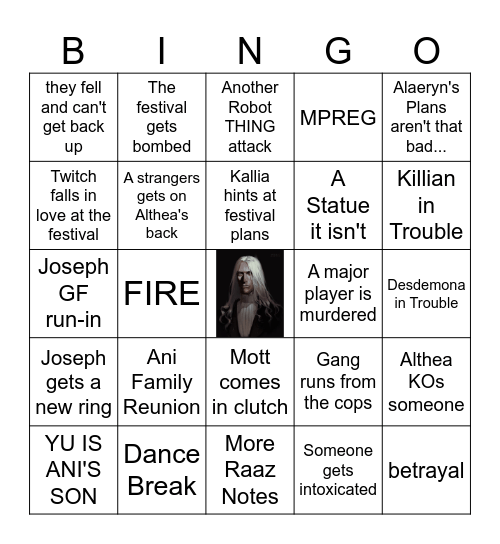 Session 13 Bingo Card