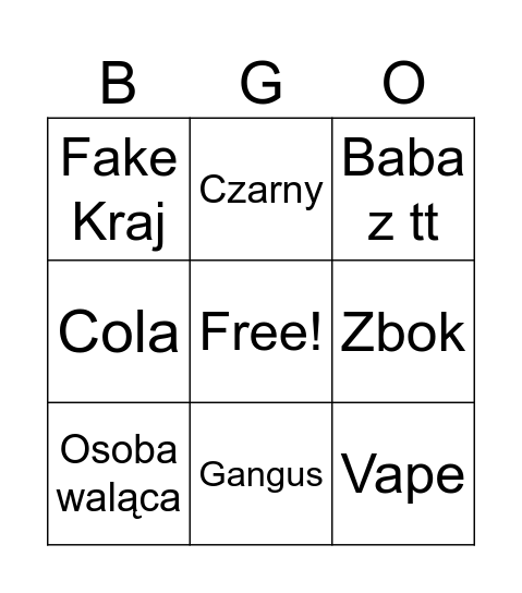 OmeXD Bingo Card