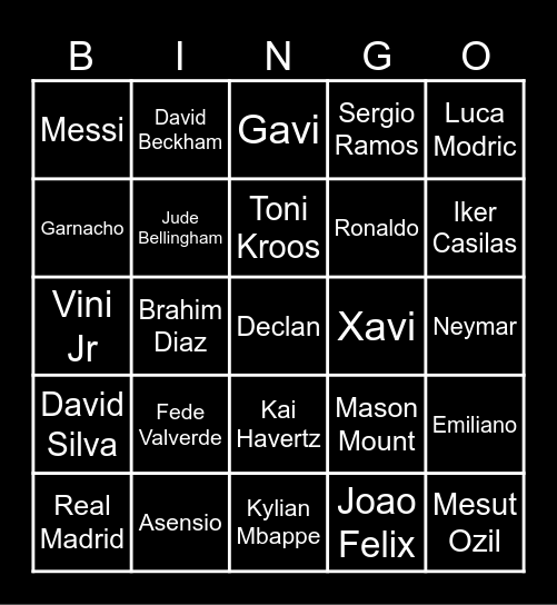 brahim99nw's Bingo Card