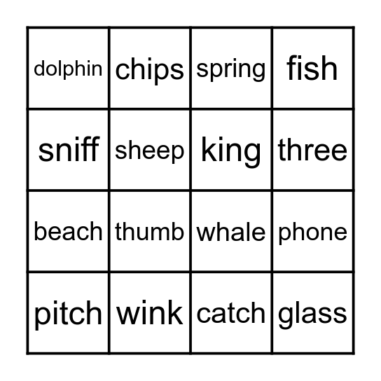 CK Bingo Review Bingo Card