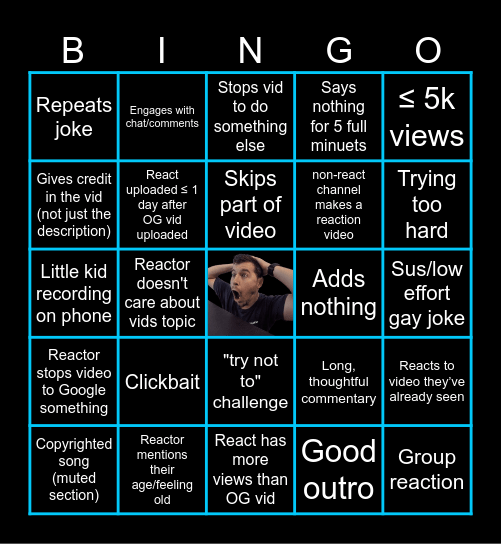 React Bingo Card