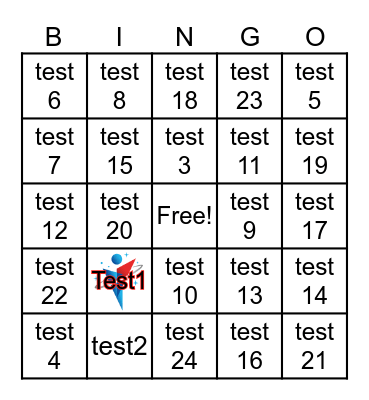 Teller Test Bingo Card