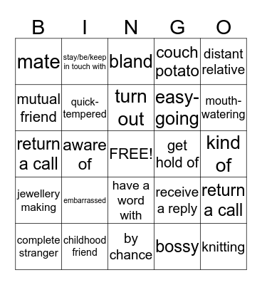 Celebrate ERA together! :) Bingo Card