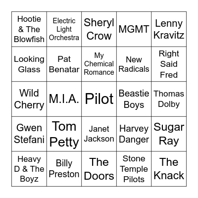 Caledonia819a Bingo Card