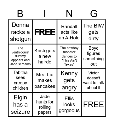 FROM Bingo Card