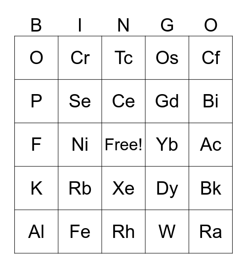 MathSci 2024 Bingo Card