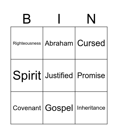 Paul's Buzzword Bingo Card