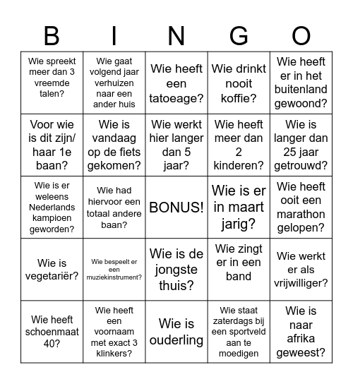 Leer-je-collega's-kennen-BINGO Card