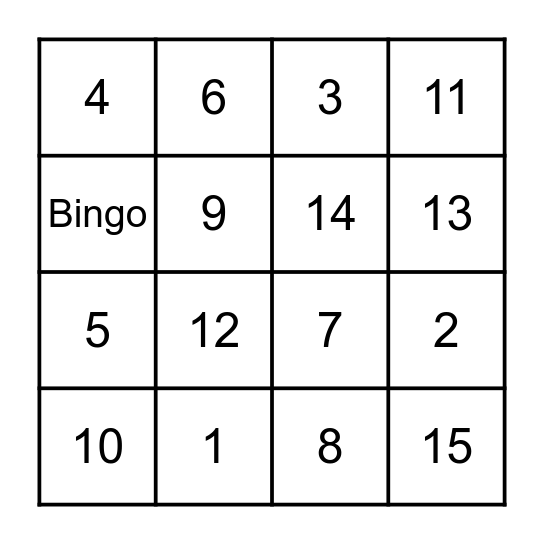 APAC POps Weekly Connect Bingo Card