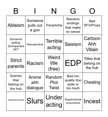 Tomorrow’s Teachings Bingo Card