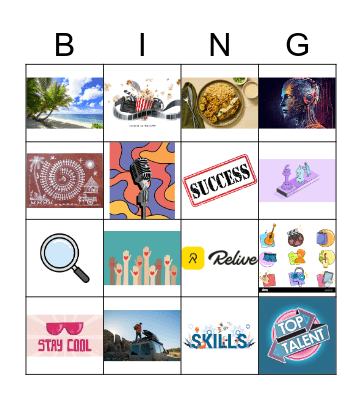 Summer Bingo Card