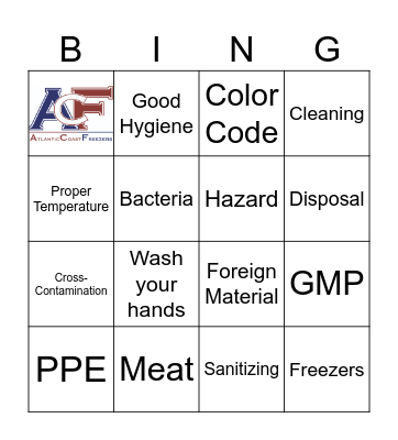 FSQA BINGOOOO Bingo Card