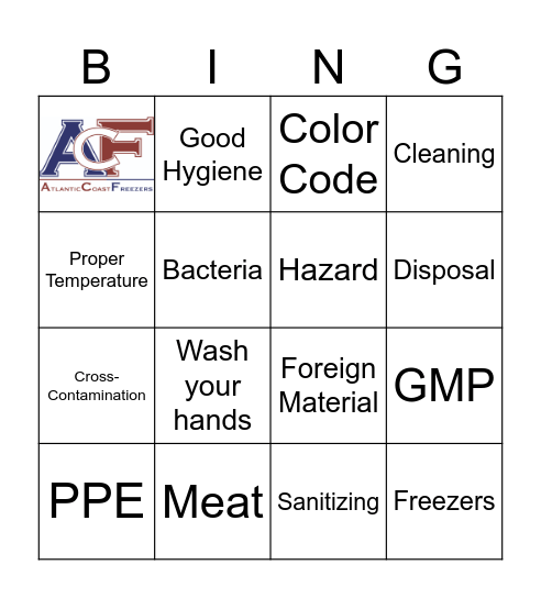 FSQA BINGOOOO Bingo Card