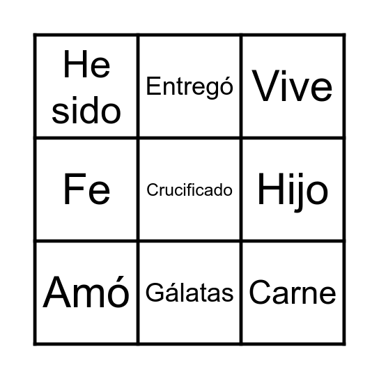 LOTERÍA Bingo Card