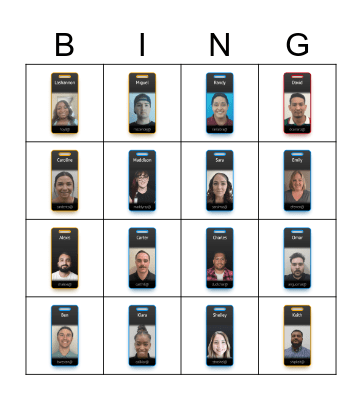 Latinos Loteria Bingo Card