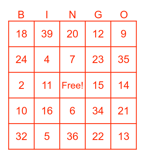 JM SMUCKER: September 2024 Bingo Card