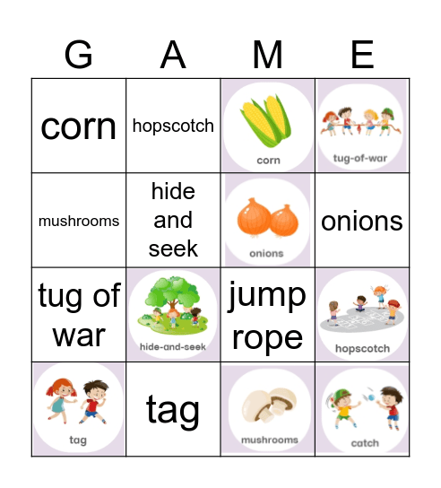 CP2 i-Speak RV4 Bingo Card