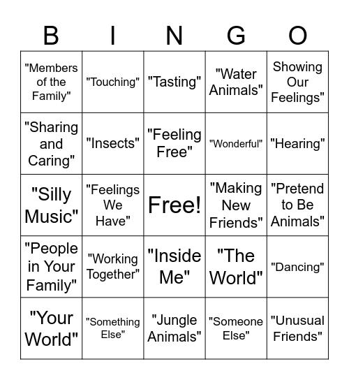 Ricky - Cheeessse Bingo Card