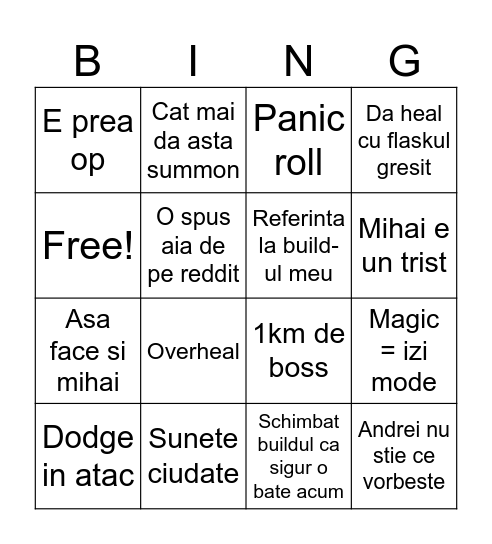 Elden Catalin Bingo Card